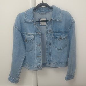 Abercrombie Cropped Denim Jacket